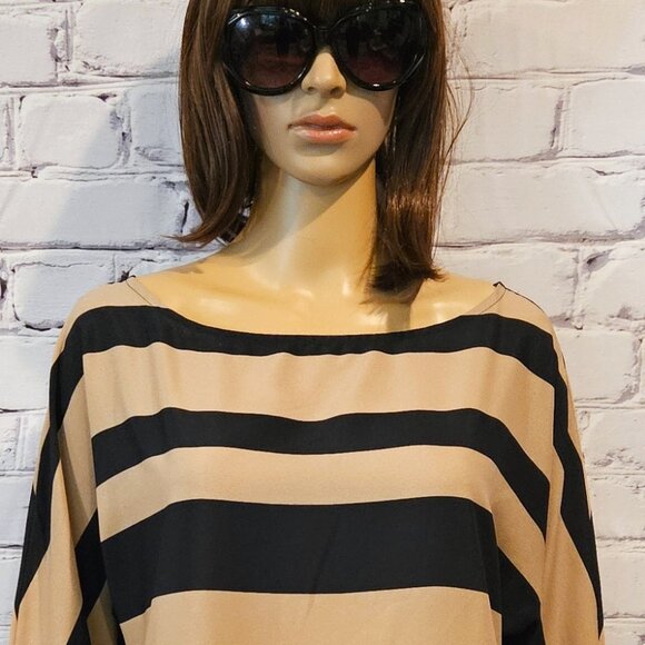 BUNDLE!!   -  The Loft - 2 classic striped lightweight blouses - Picture 9 of 12